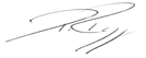 Patrick Rapp Unterschrift